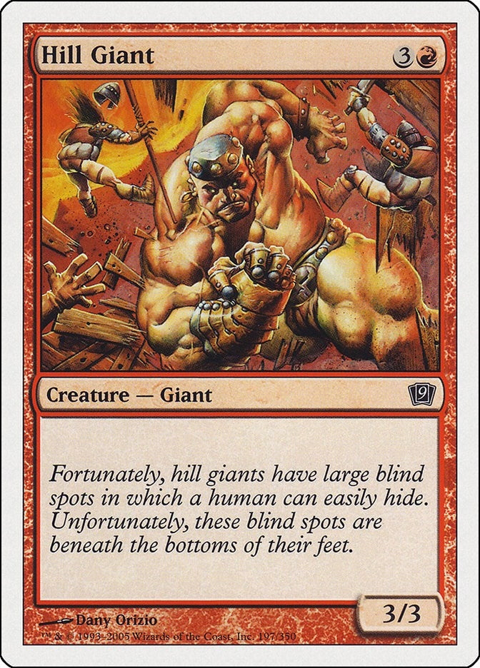 Hill Giant (197) [9ED]