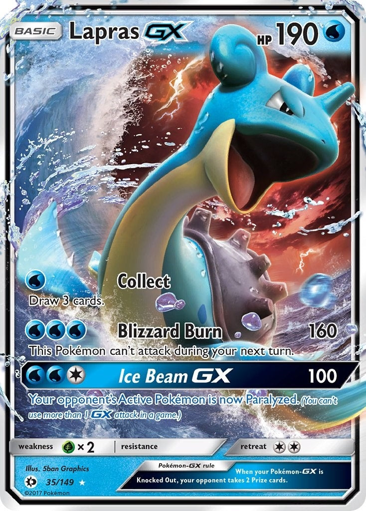 Lapras GX (35/149) [SM01]