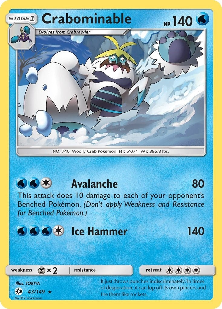 Crabominable (43/149) [SM01]