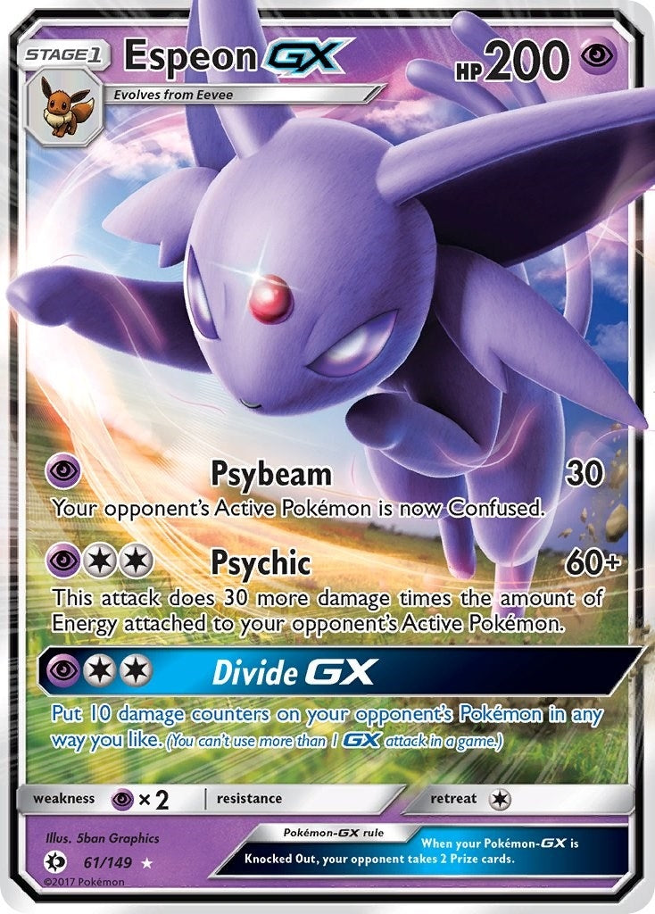 Espeon GX (61/149) (SM Base Set)