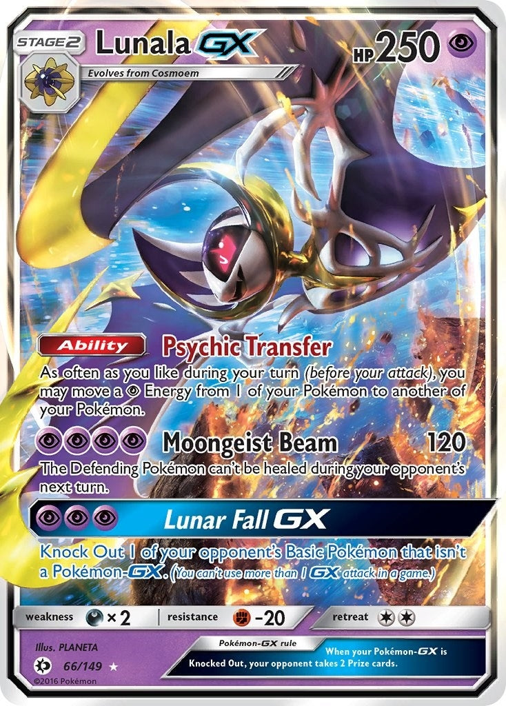 Lunala GX (66/149) [SM01]