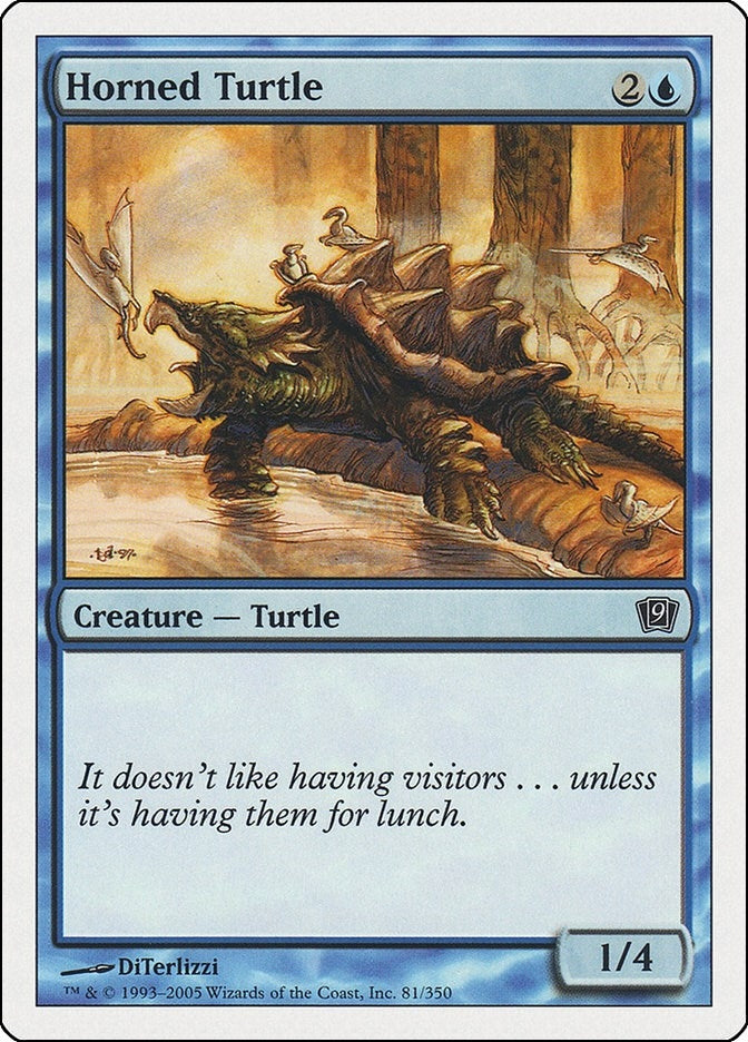 Horned Turtle (81) [9ED]