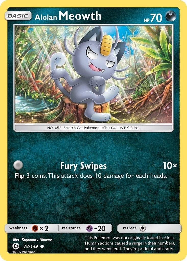 Alolan Meowth (78/149) [SM01]