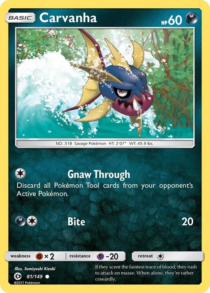 Carvanha (81/149) [SM01]