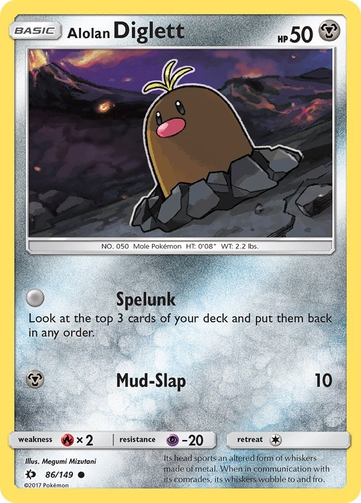 Alolan Diglett (86/149) [SM01]