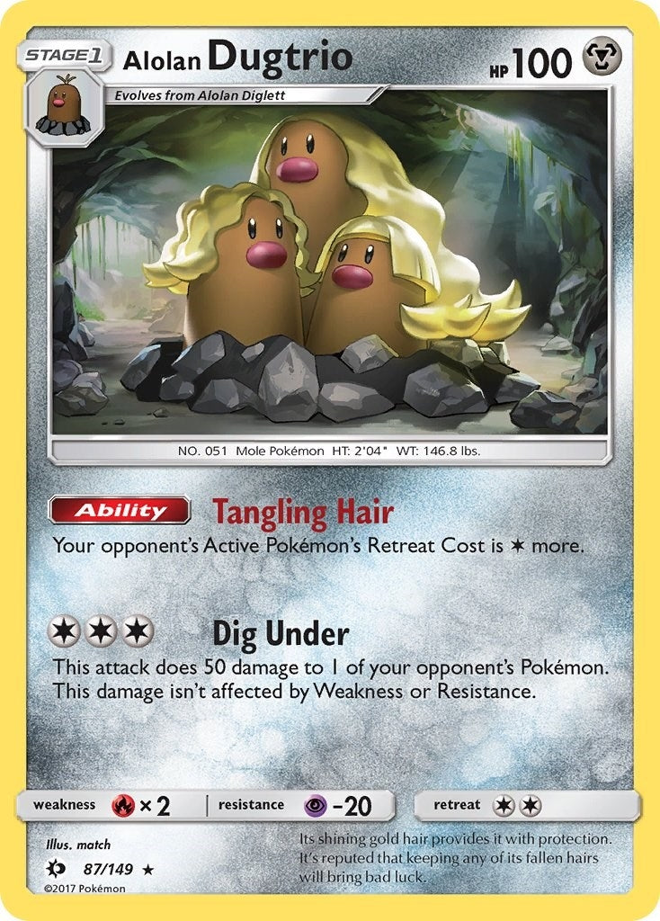 Alolan Dugtrio (87/149) [SM01]