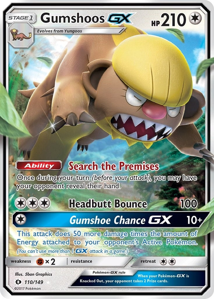 Gumshoos GX (110/149) [SM01]