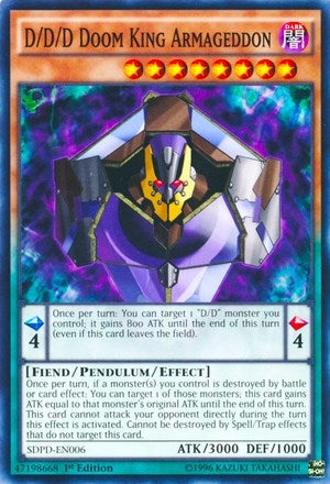 D D D Doom King Armageddon (SDPD-EN006) [SDPD]