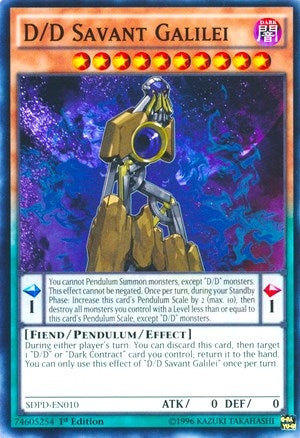 D D Savant Galilei (SDPD-EN010) [SDPD]