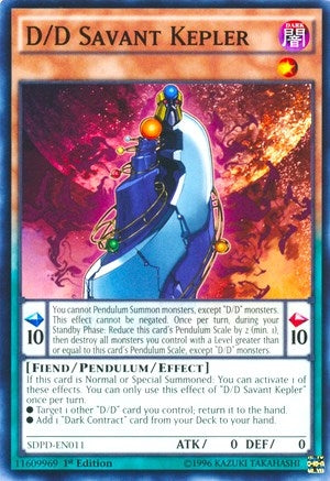 D D Savant Kepler (SDPD-EN011) [SDPD]