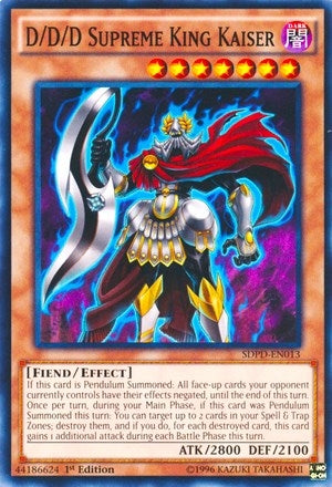 D D D Supreme King Kaiser (SDPD-EN013) [SDPD]
