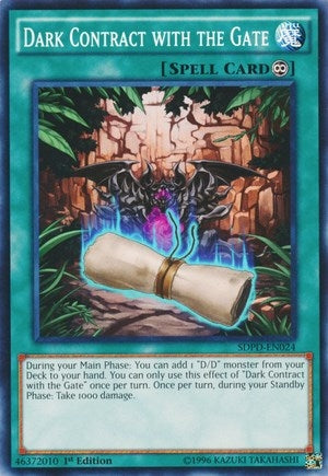 Dark Contract with the Gate (SDPD-EN024) [SDPD]