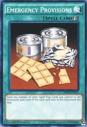Emergency Provisions (SDPD-EN031) [SDPD]