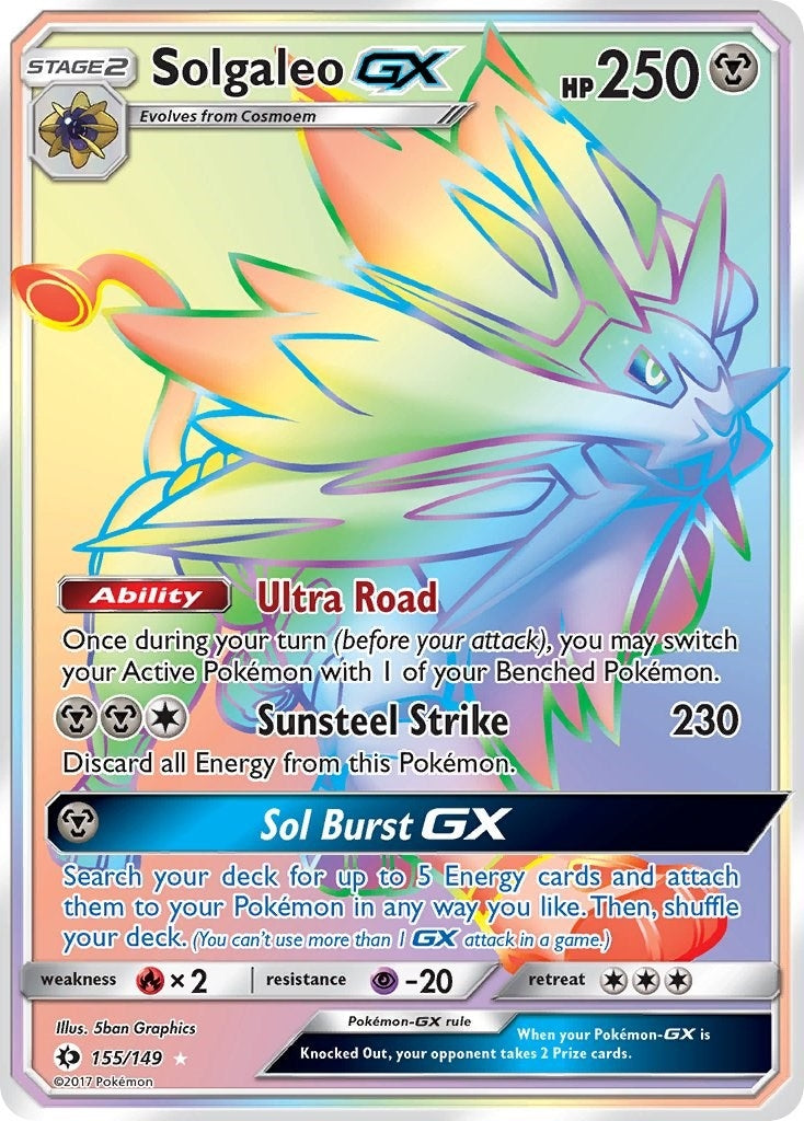 Solgaleo GX Secret (155/149) [SM01]