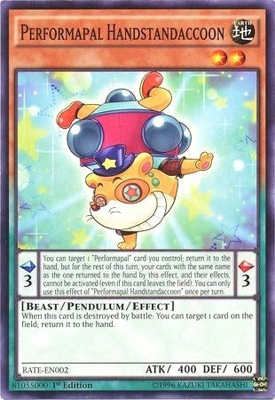 Performapal Handstandaccoon (RATE-EN002) [RATE]