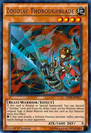 Zoodiac Thoroughblade (RATE-EN017) [RATE]