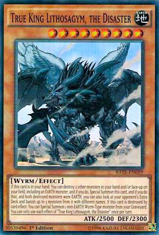 True King Lithosagym the Disaster (RATE-EN019) [RATE]