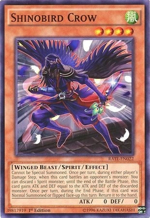 Shinobird Crow (RATE-EN022) [RATE]