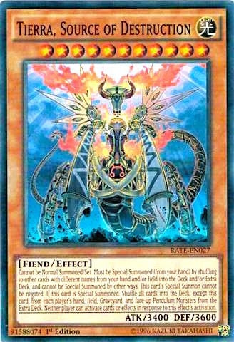 Tierra Source of Destruction (RATE-EN027) [RATE]