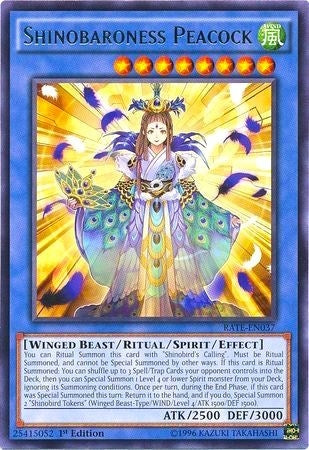 Shinobaroness Peacock (RATE-EN037) [RATE]