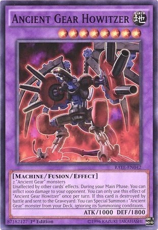 Ancient Gear Howitzer (RATE-EN042) [RATE]