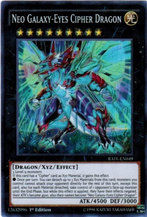 Neo Galaxy Eyes Cipher Dragon (RATE-EN049) [RATE]