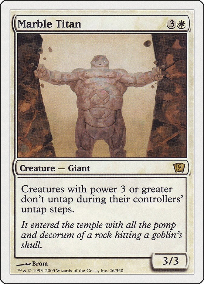 Marble Titan [Ninth Edition]