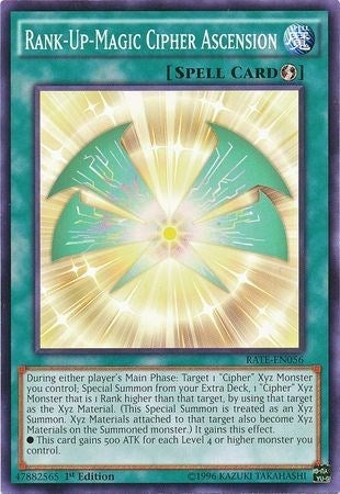 Rank Up Magic Cipher Ascension (RATE-EN056) [RATE]