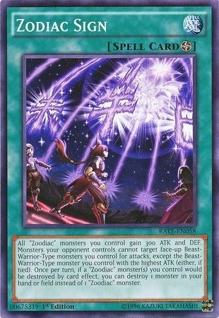 Zodiac Sign (RATE-EN058) [RATE]