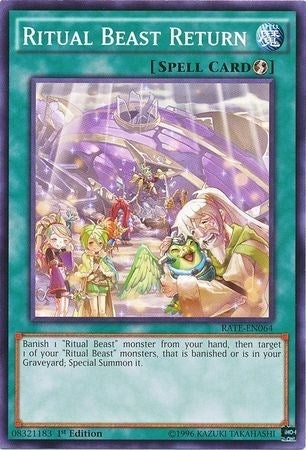 Ritual Beast Return (RATE-EN064) [RATE]