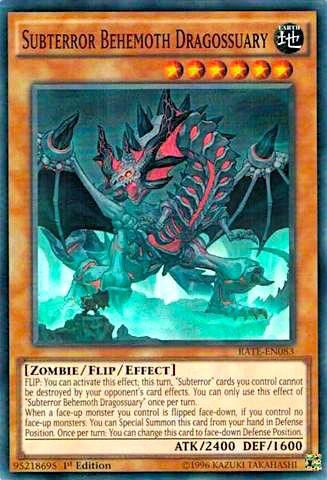 Subterror Behemoth Dragossuary (RATE-EN083) [RATE]