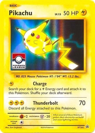 Pikachu XY202 Pokemon League (XY202) [PR]