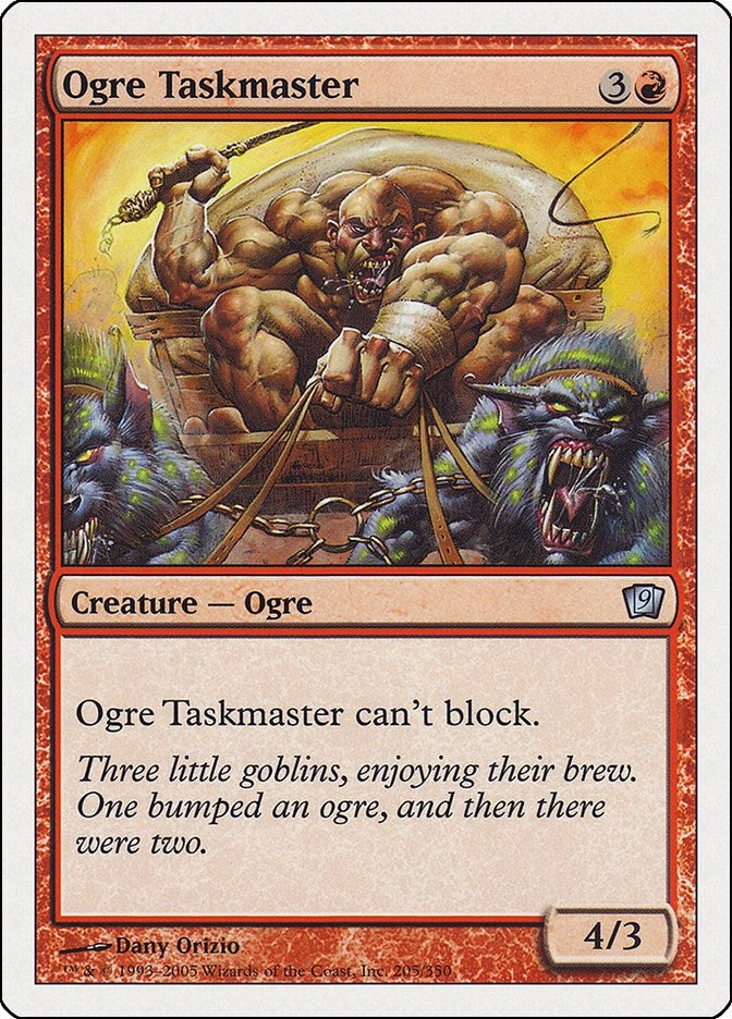Ogre Taskmaster (205) [9ED]