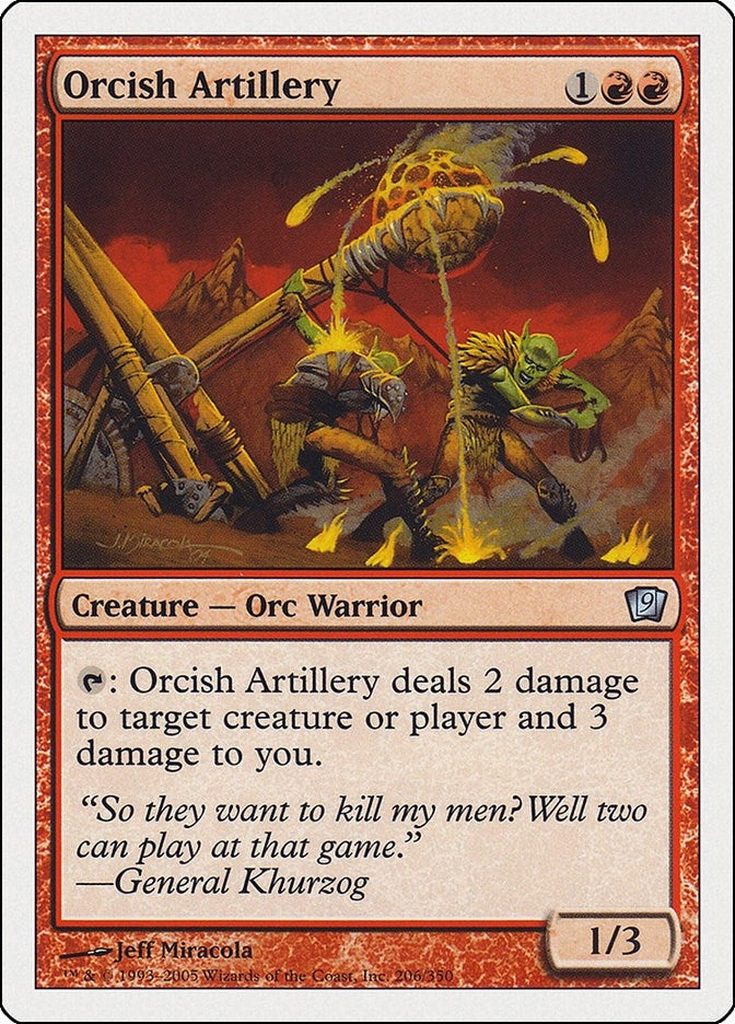 Orcish Artillery (206) [9ED]