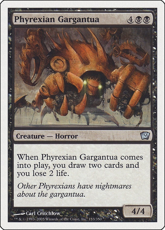 Phyrexian Gargantua (153) [9ED]