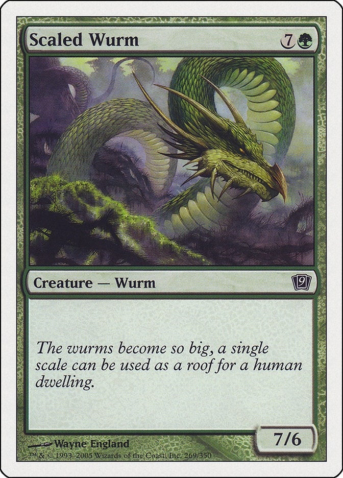 Scaled Wurm (269) [9ED]