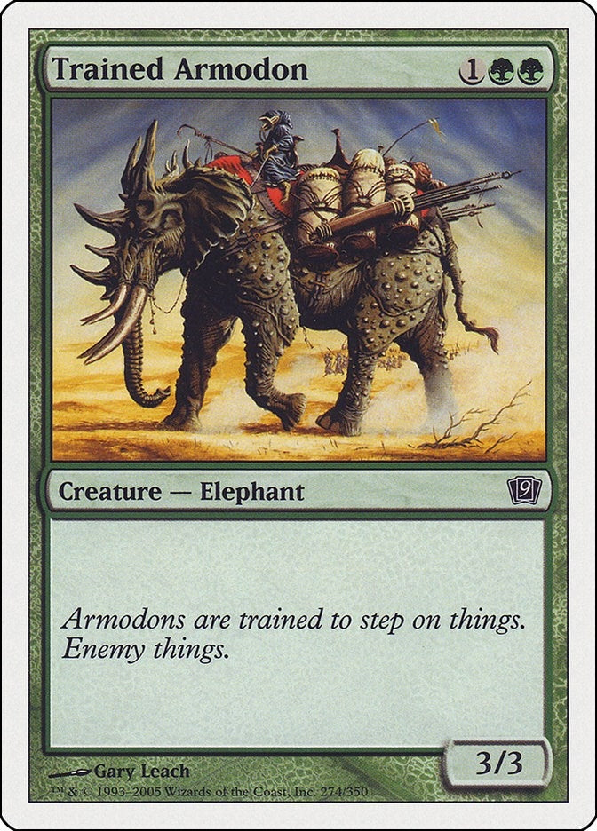 Trained Armodon (274) [9ED]