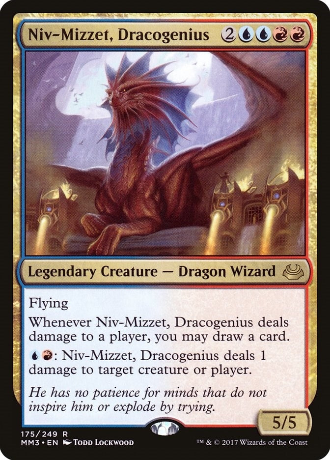 Niv Mizzet Dracogenius (175) [MM3]