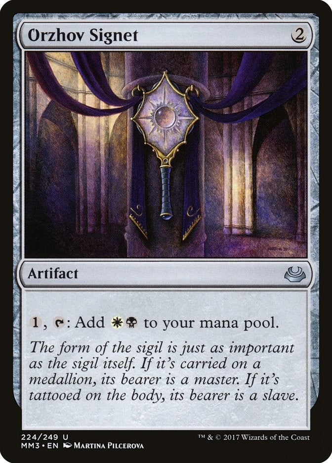 Orzhov Signet (224) [MM3]