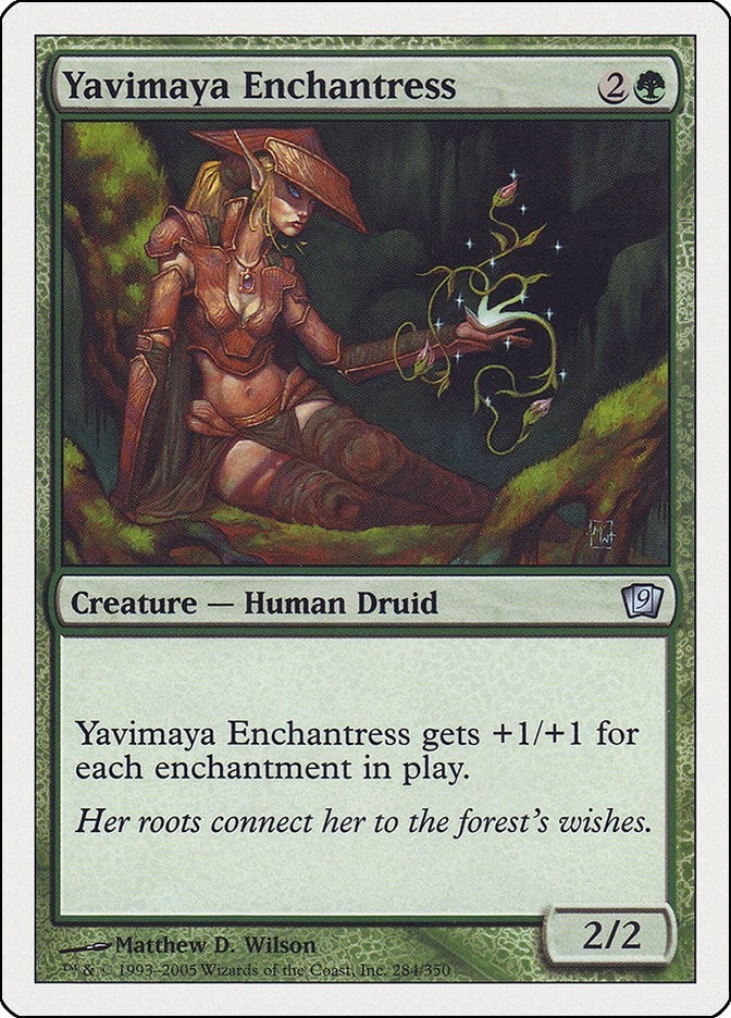 Yavimaya Enchantress (284) [9ED]