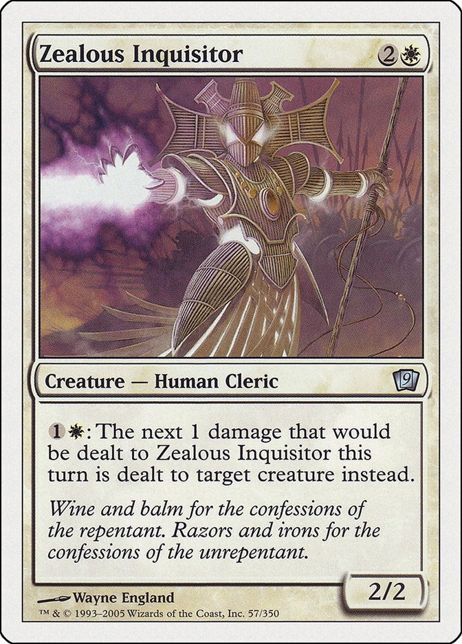 Zealous Inquisitor (57) [9ED]