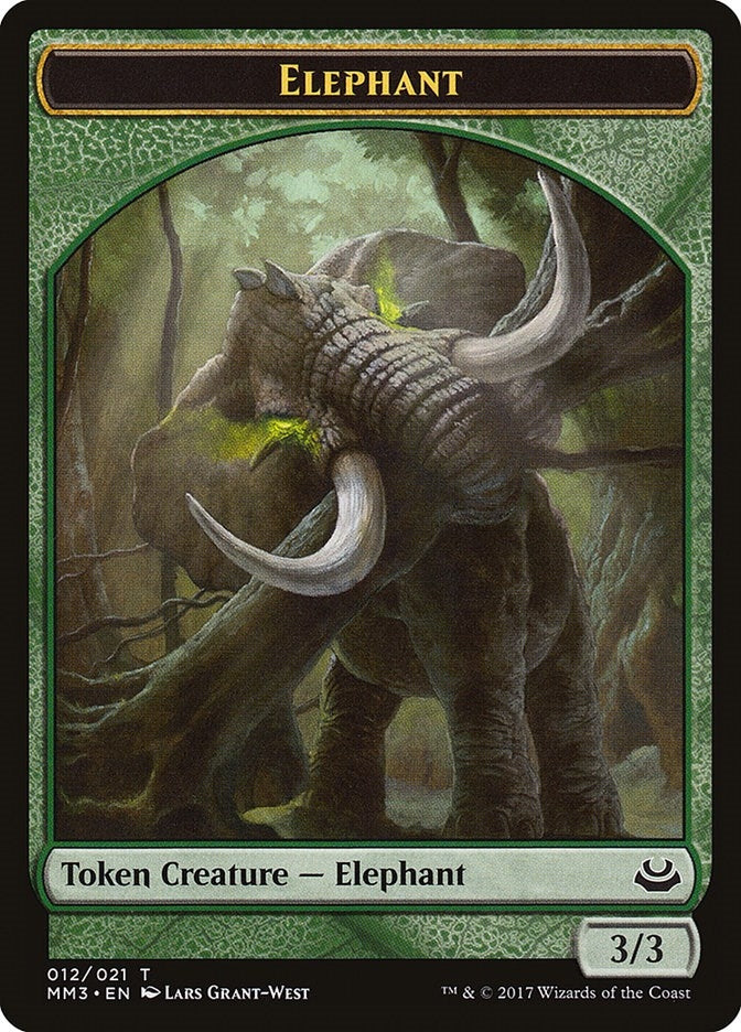 Elephant Token (12) [MM3]