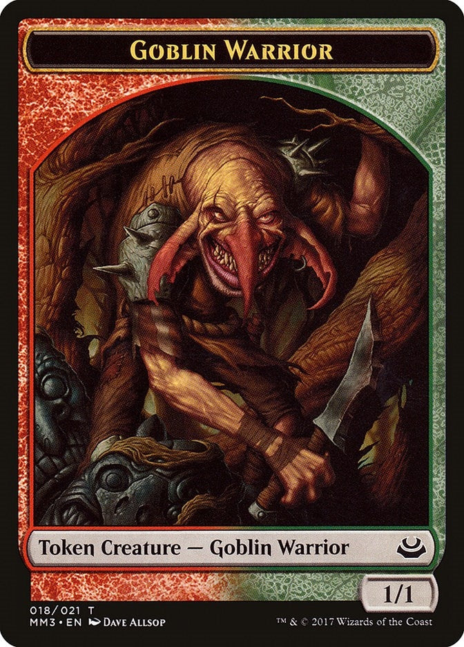 Goblin Warrior Token (18) [MM3]