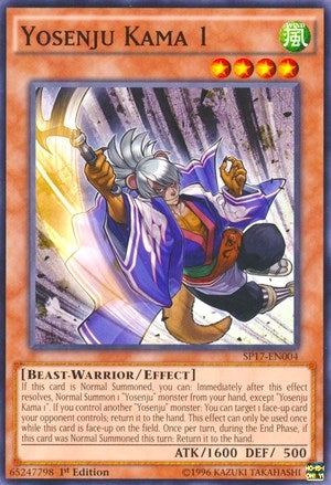Yosenju Kama 1 Starfoil (SP17-EN004) [SP17]