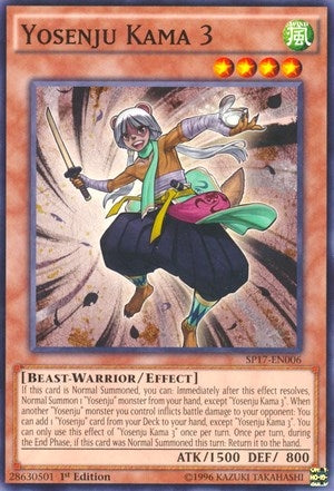 Yosenju Kama 3 Starfoil (SP17-EN006) [SP17]
