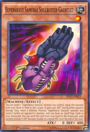 Superheavy Samurai Soulbuster Gauntlet (SP17-EN012) [SP17]