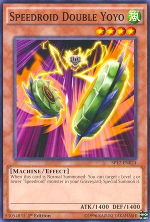 Speedroid Double Yoyo Starfoil (SP17-EN024) [SP17]