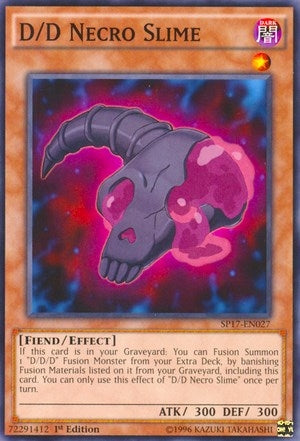 D D Necro Slime Starfoil (SP17-EN027) [SP17]