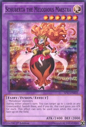 Schuberta the Melodious Maestra Starfoil (SP17-EN035) [SP17]
