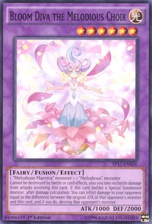 Bloom Diva the Melodious Choir Starfoil (SP17-EN036) [SP17]